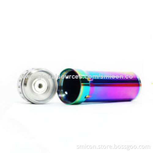 Stainless Steel Mod Clone 26650 Hades MOD with Rainbow Color